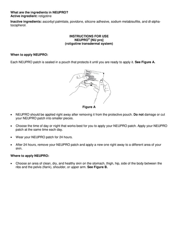 Patient Information for Parkinson's Disease - Page 4