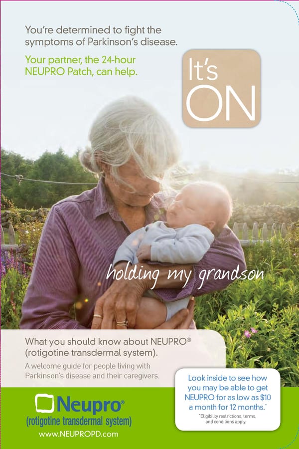 What you should know about NEUPRO® - Page 1